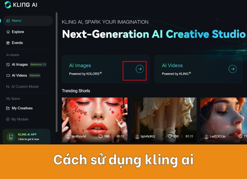 cách sử dụng kling ai