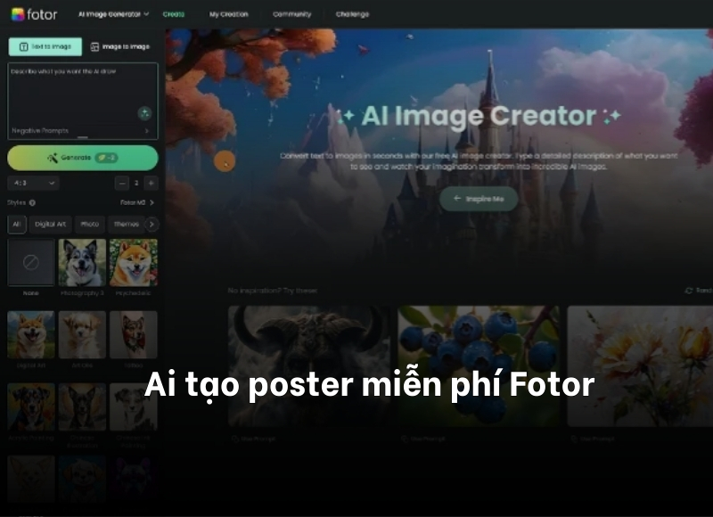 AI tạo poster miễn phí