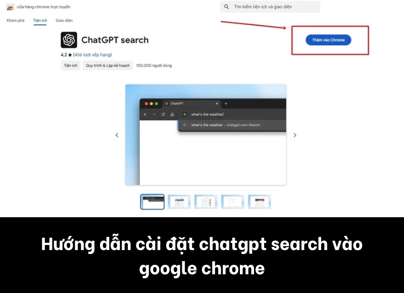 Cách cài đặt ChatGPT Search vào Google Chrome