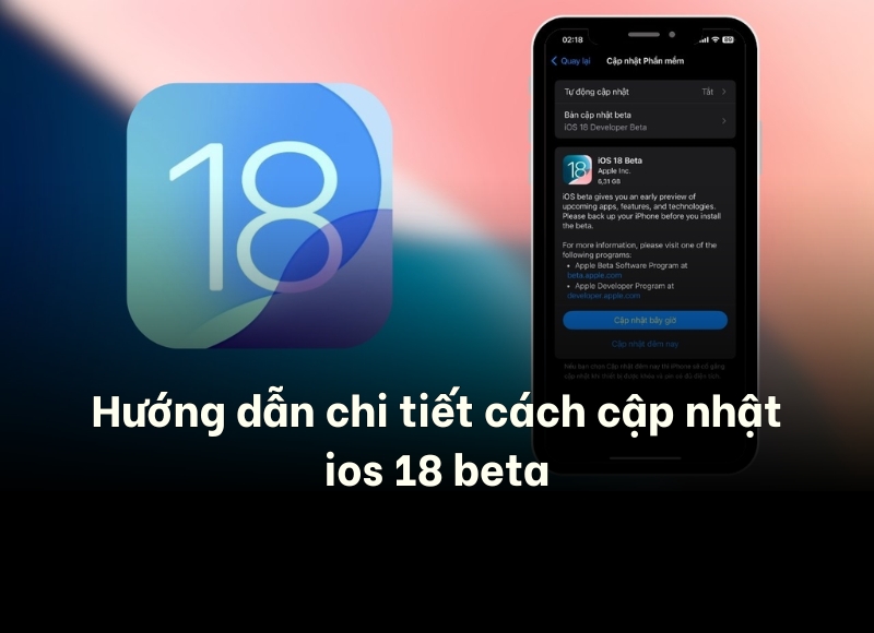 cách cập nhật iOS 18 Beta