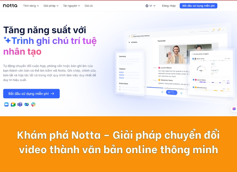 cách chuyển đổi video thành văn bản online