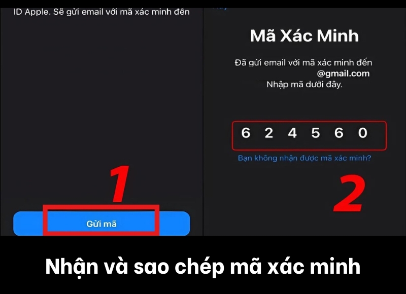  cách lấy mã xác minh email trên iphone