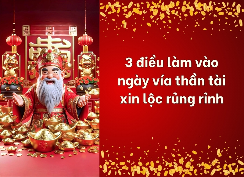 ngày vía thần tài nên làm gì?