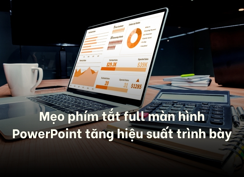 Phím tắt full màn hình PowerPoint