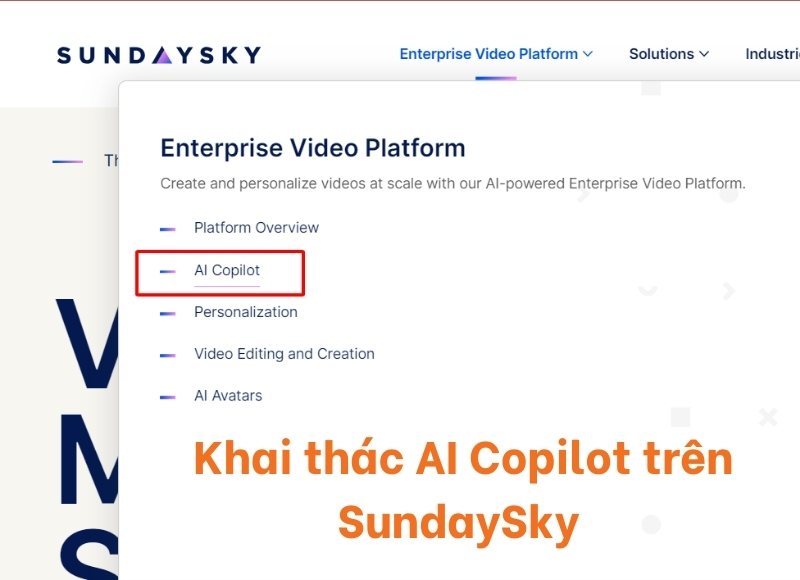 tạo video bằng AI copilot