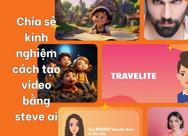Tạo video bằng Steve AI