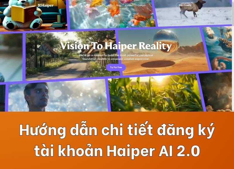 tạo video haiper ai