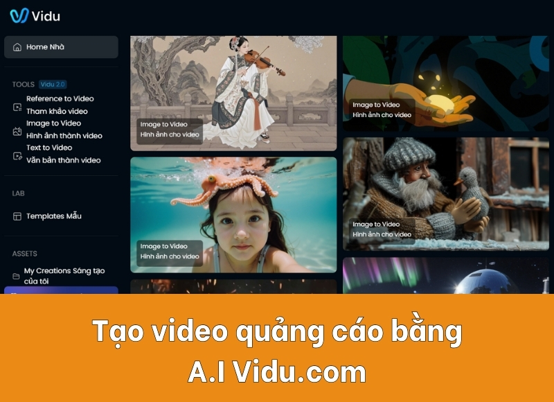 tạo video quảng cáo bằng ai