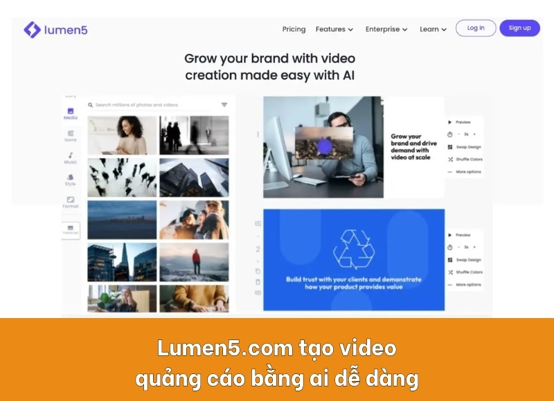 tạo video quảng cáo bằng ai