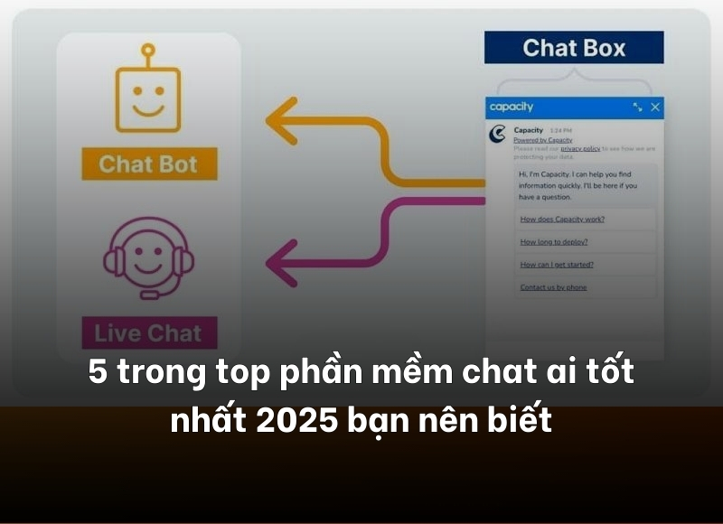  top phần mềm chat ai tốt nhất
