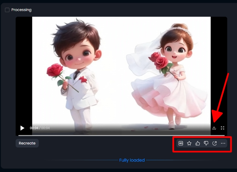 trend tạo video ôm nhau với vidu ai