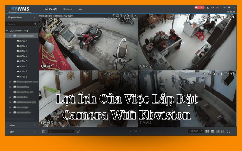 cài đặt camera kbvision wifi