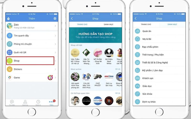 bán hàng trên zalo