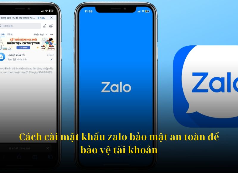 cách cài mật khẩu zalo