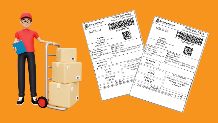 Mua máy in đơn hàng