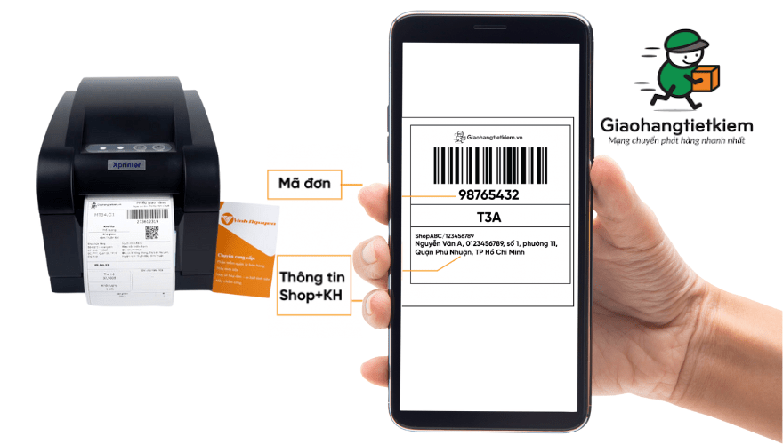 máy in đơn hàng ghtk