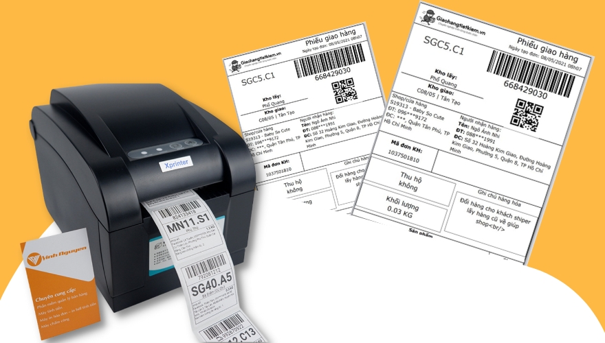 giá máy in đơn hàng