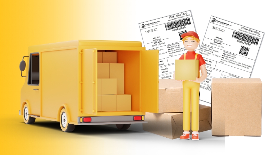 máy in đơn hàng khi livestream