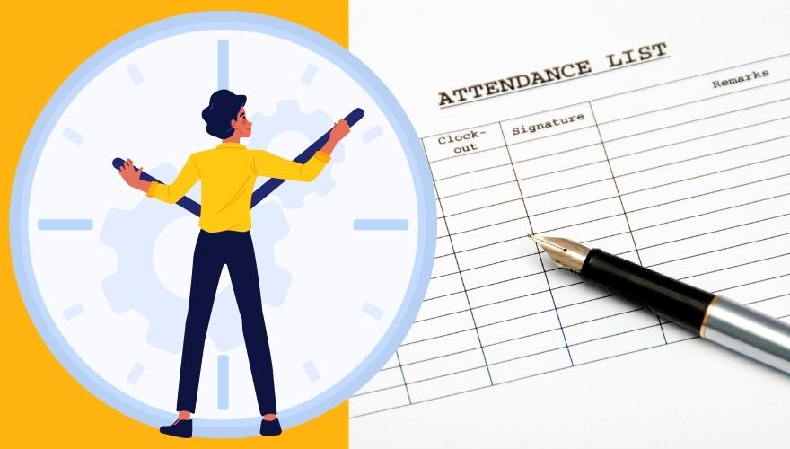 Chỉnh giờ máy chấm công thẻ giấy