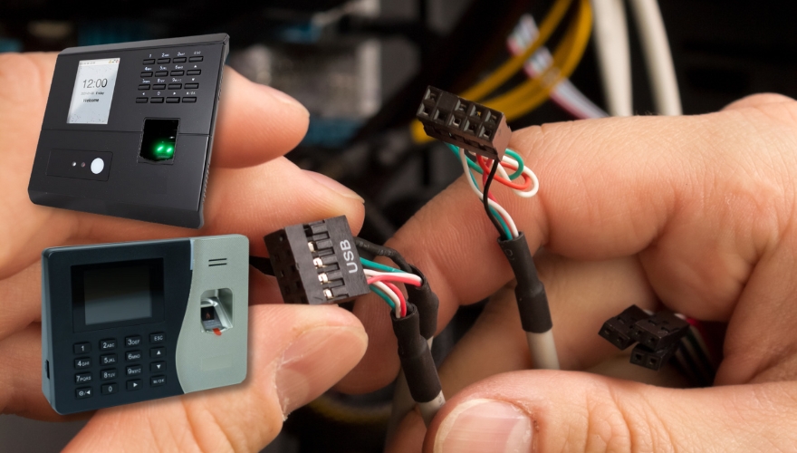 cài đặt máy chấm công với máy tính