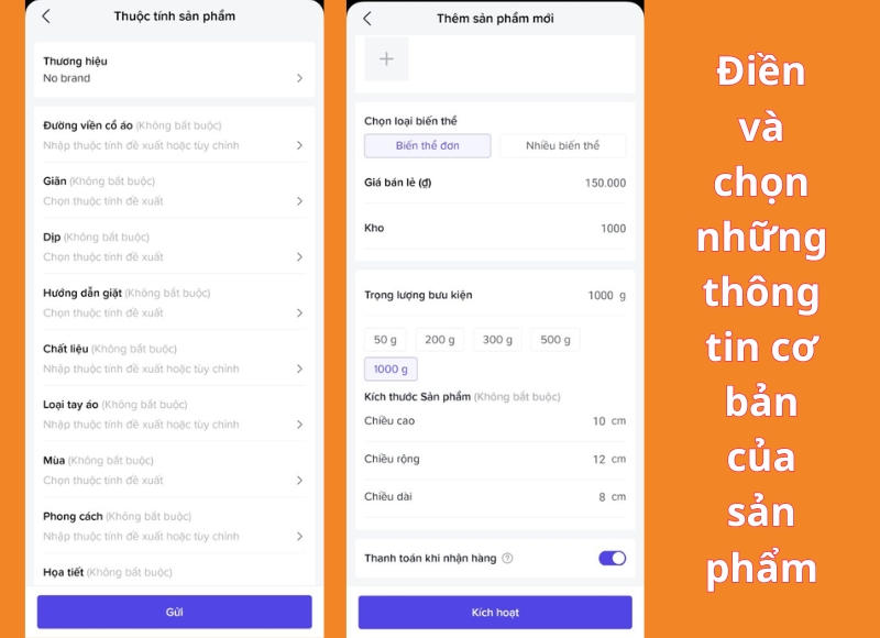 cách đăng sản phẩm lên tiktok shop