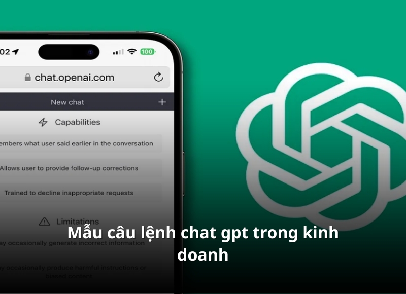 mẫu câu lệnh chat gpt
