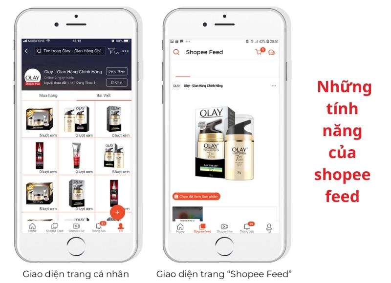  Những tính năng của shopee feed
