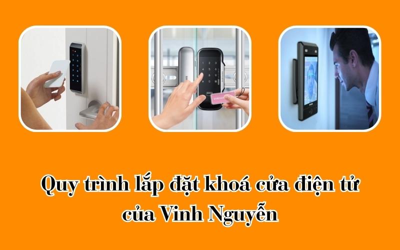 lắp đặt khóa cửa điện tử 