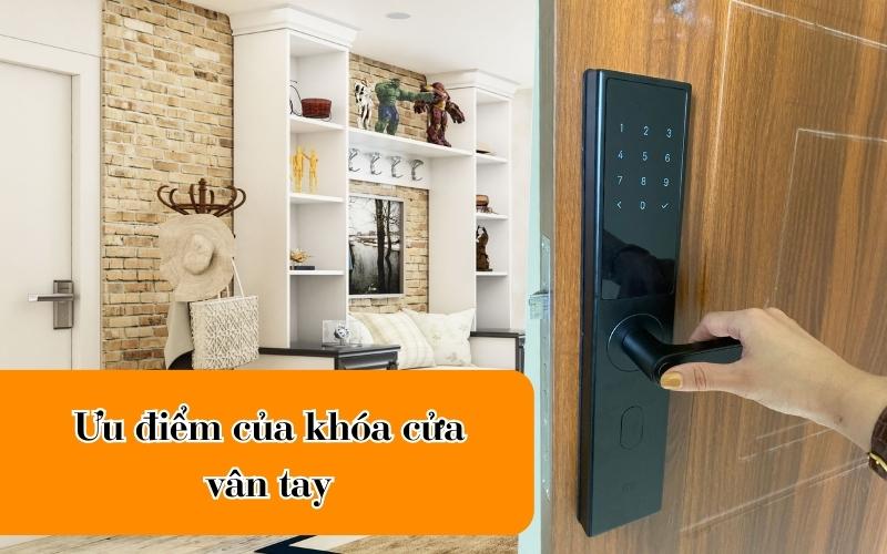 Cách sử dụng khóa cửa vân tay