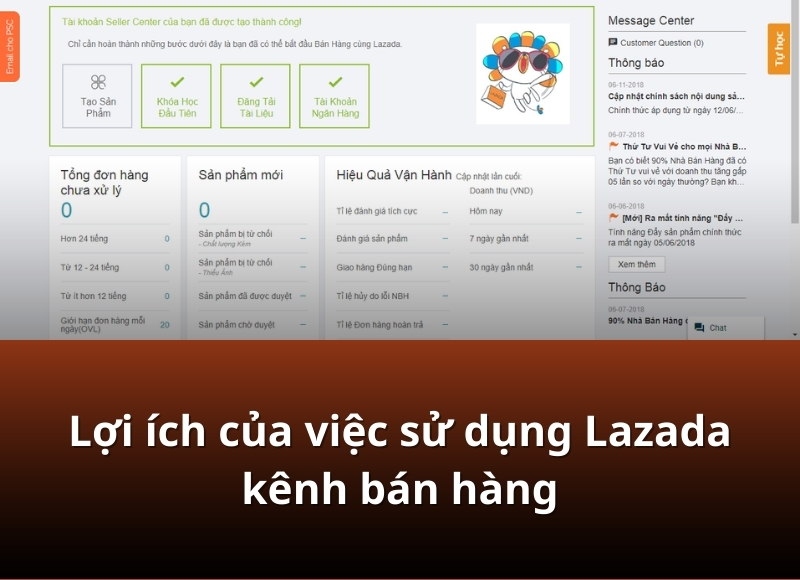 lazada kênh người bán