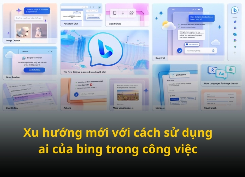 sử dụng ai của bing