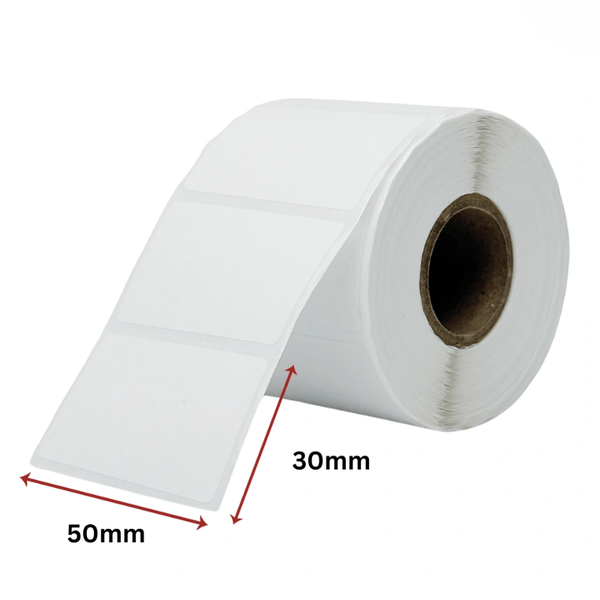 Video Decal Nhiệt 50x30mm Giấy in tem trà sữa , giấy in tem nhãn phụ